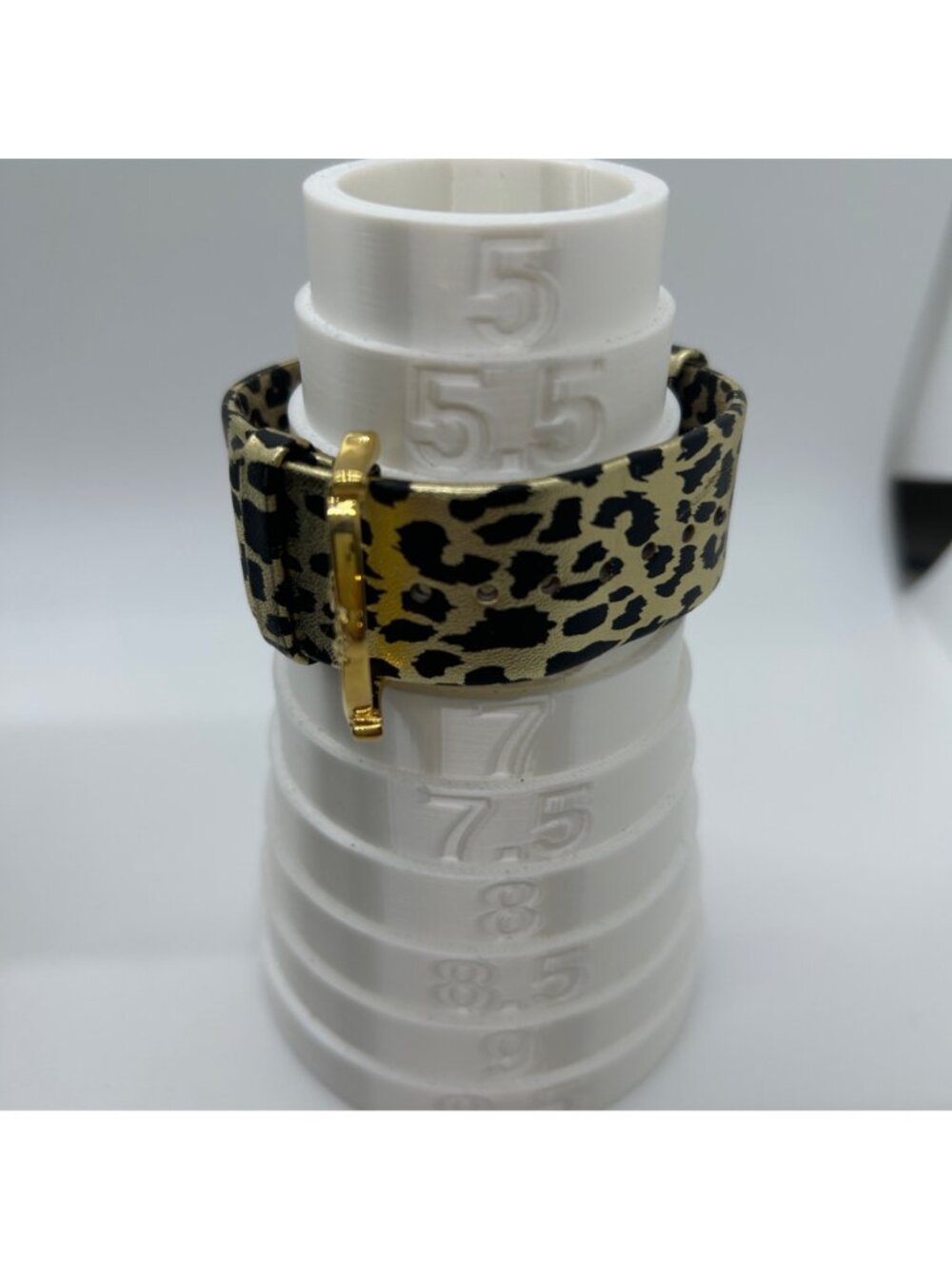 Bohemian Braceley Lot Vintage Silver tone Coin Faux Tiger Eye Leopard Bangle - Picture 14 of 16